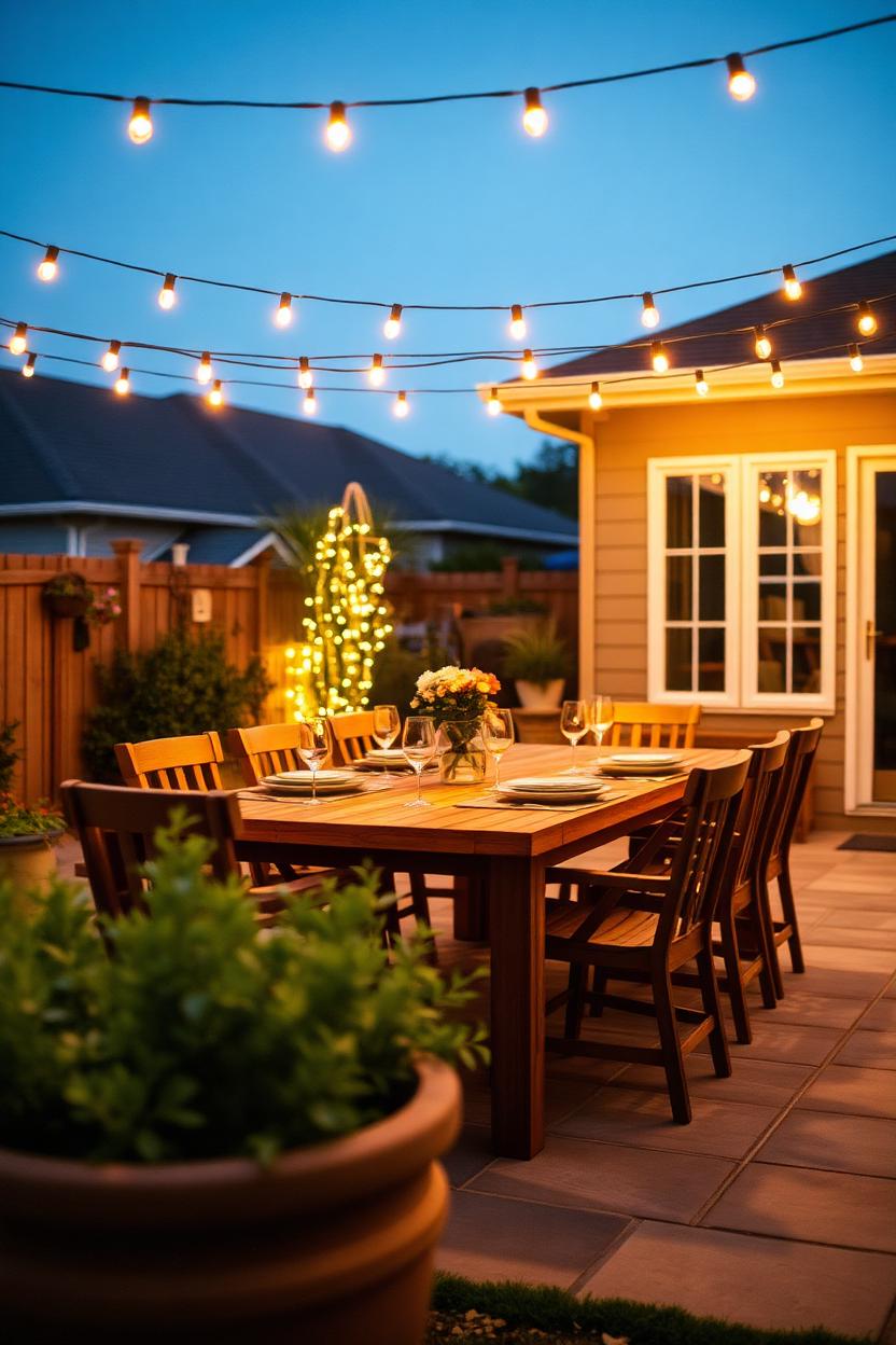 Backyard Lighting Ideas That Make Your Yard Feel Magical at Night